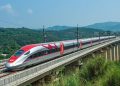 Kereta Cepat Whoosh Jakarta - Bandung buatan China. (Foto: Ist./Dok. KCIC).