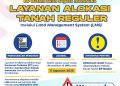 Tata kelola layanan pertanahan melalui aplikasi LMS. (Foto: Humas BP).