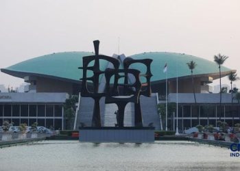Gedung Nusantara Kompleks Parlemen Senayan, Jakarta Pusat. (Foto: Ist./ CNBC Indonesia).