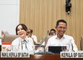 Kepala BP Batam, Amsakar Achmad dan wakilnya, Li Claudia Chandra hadir di RDP DPR RI. (Foto: Humas BP).