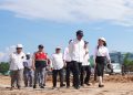 Kepala BP dan wakilnya meninjau beberapa proyek proses pengerjaan fly over di sejumlah wilayah. (Foto: Humas BP).