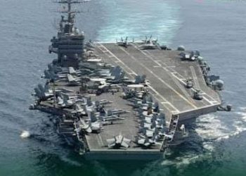 USS Abraham Lincoln kapal induk Amerika Serikat. (Foto: Ist./wikipedia).