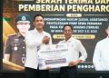 Serah Terima dan Pemberian Penghargaan atas Pendampingan Hukum (Legal Assistance) Penyelesaian PNBP Sewa Perairan pada Terminal Khusus BP Batam Periode 2021–2025, Minggu, 21 September 2026.