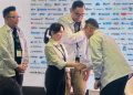 Wakil Kepala BP Batam, Li Claudia Chandra, hadir dalam kegiatan Tech Week Singapore 2026 di Marina Bay Sands, Singapura. (Foto: Humas BP).